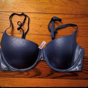 Blue Victoria Secret T-Shirt Bra